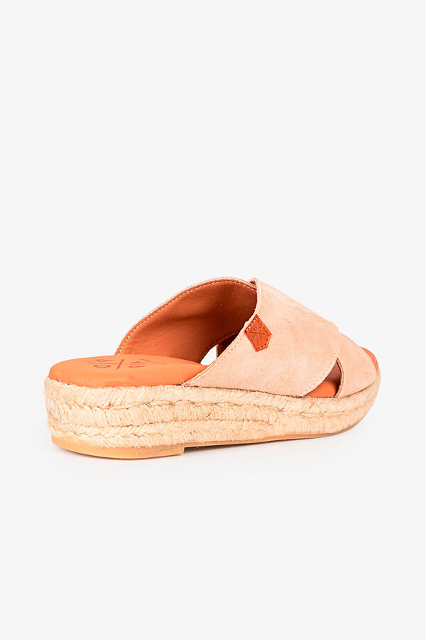 Popa Sandalia plataforma beige