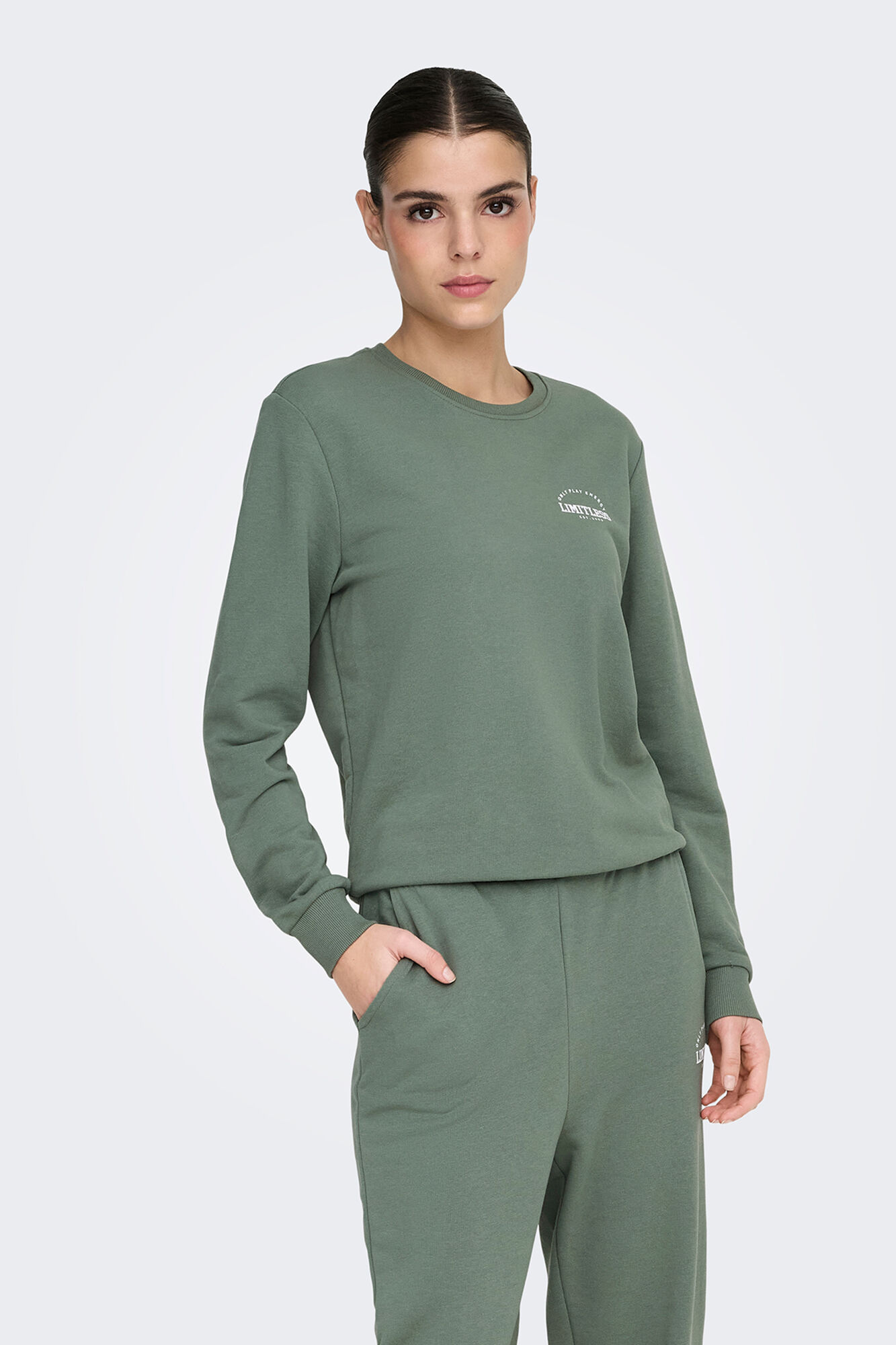 Only Play Sweatshirt desportiva gola redonda