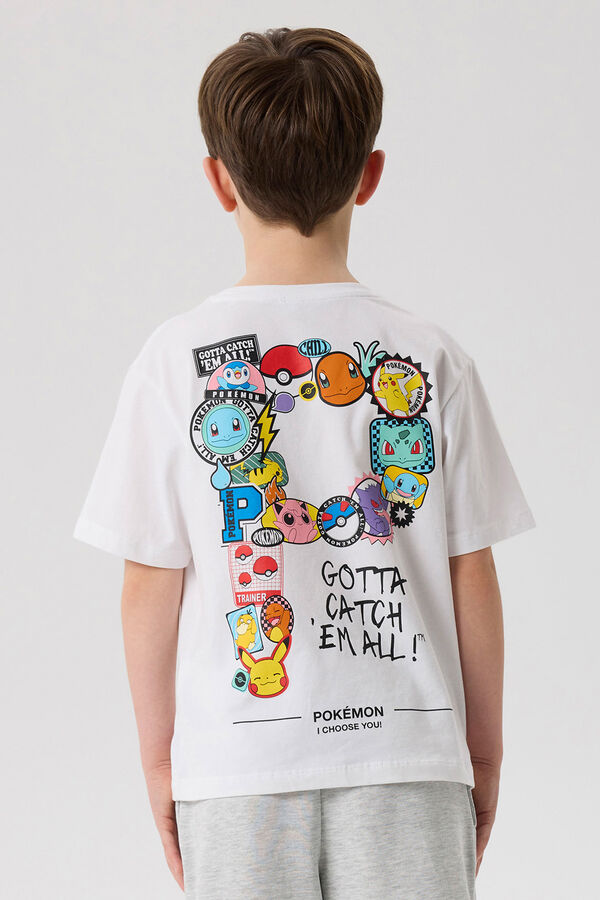 Name it Camiseta Pokemon  blanco