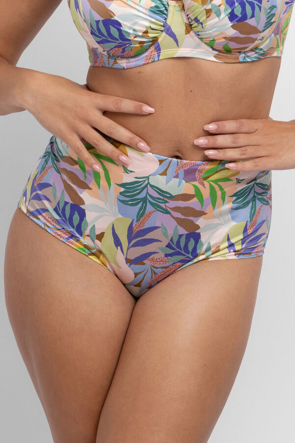 Dorina Cueca de biqu&iacute;ni midi Bahia rosa