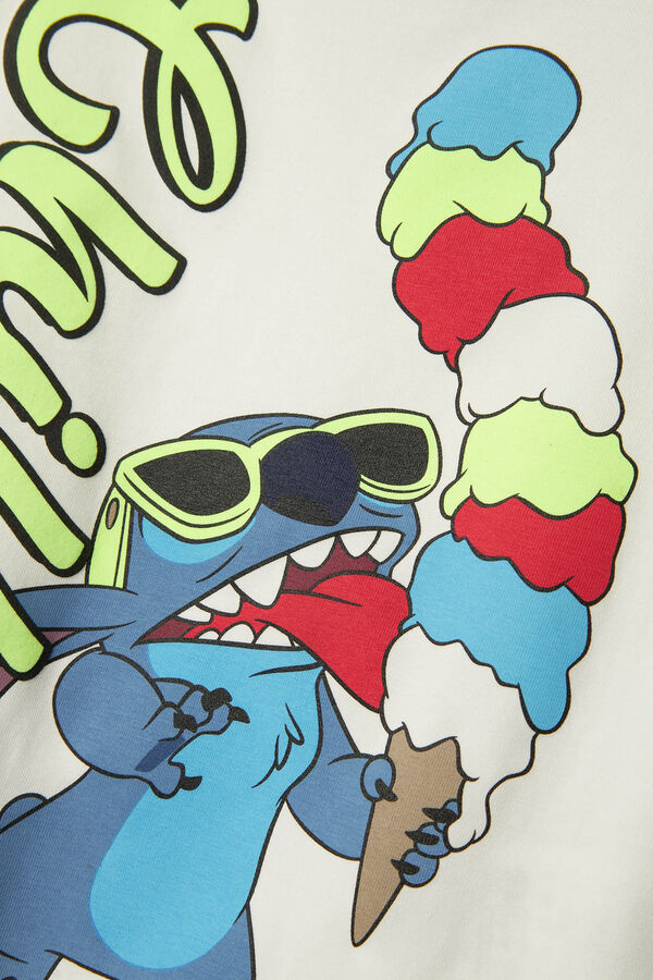 Name it Camiseta ni&ntilde;o Lilo y Stitch blanco