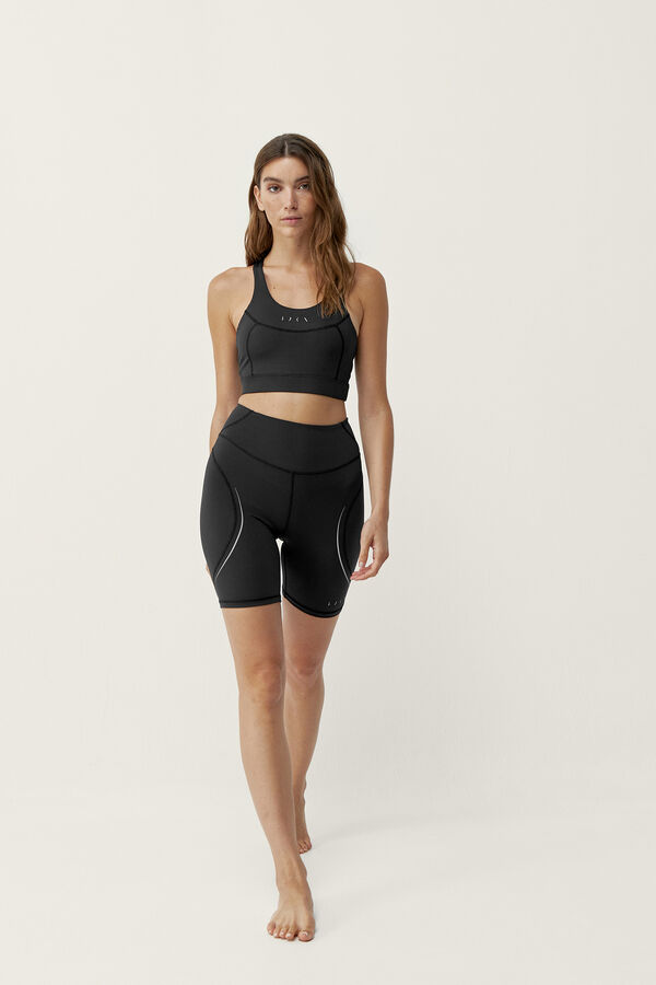 Born Living Yoga Top Becky Black negro