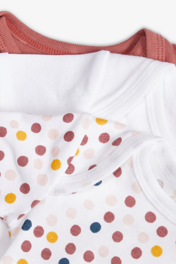 Name it Pack de 3 bodies manga corta beb&eacute; rosa