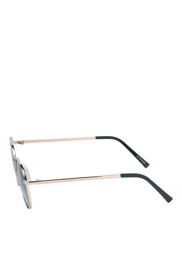 Jack & Jones &Oacute;culos de sol com lentes azuis estampado