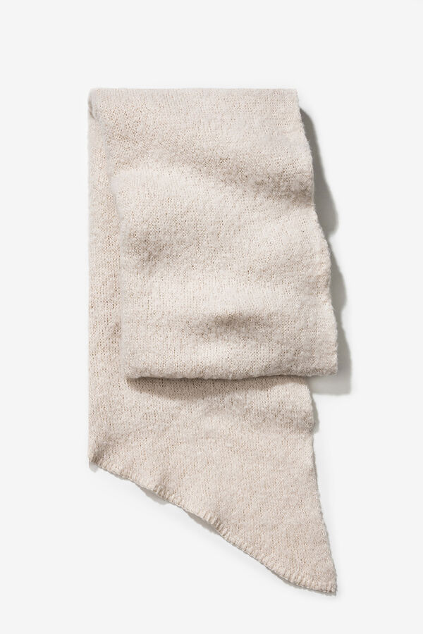 Vilanova Manta Bufanda Cepillada beige