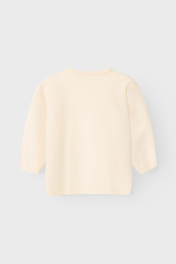 Womensecret Sweatshirt de bebé menina detalhe remendos branco