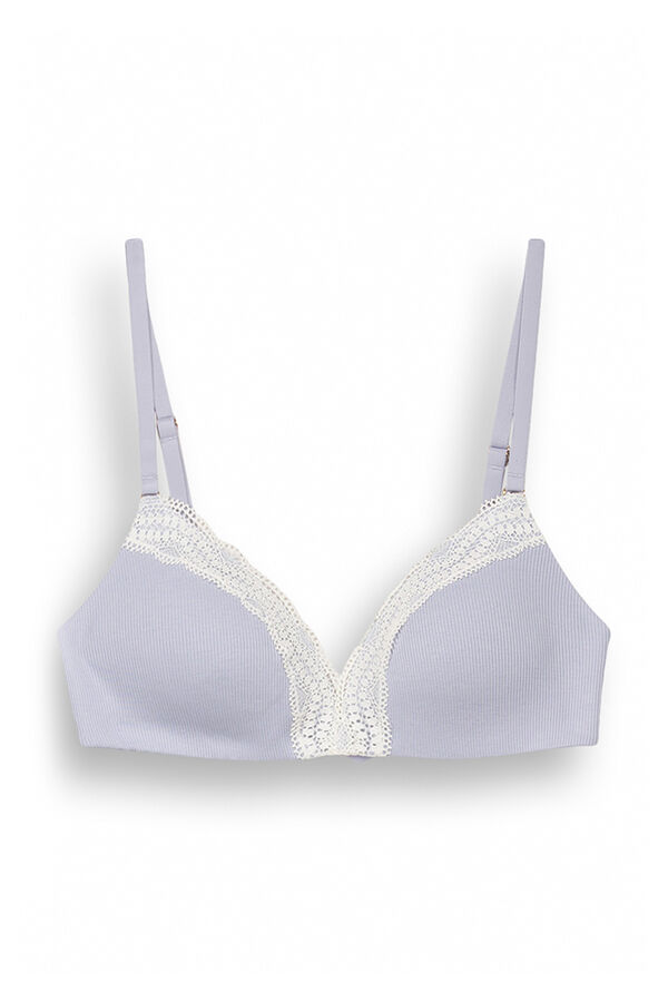 Women'secret CHARMING Sujetador triangular encaje azul azul