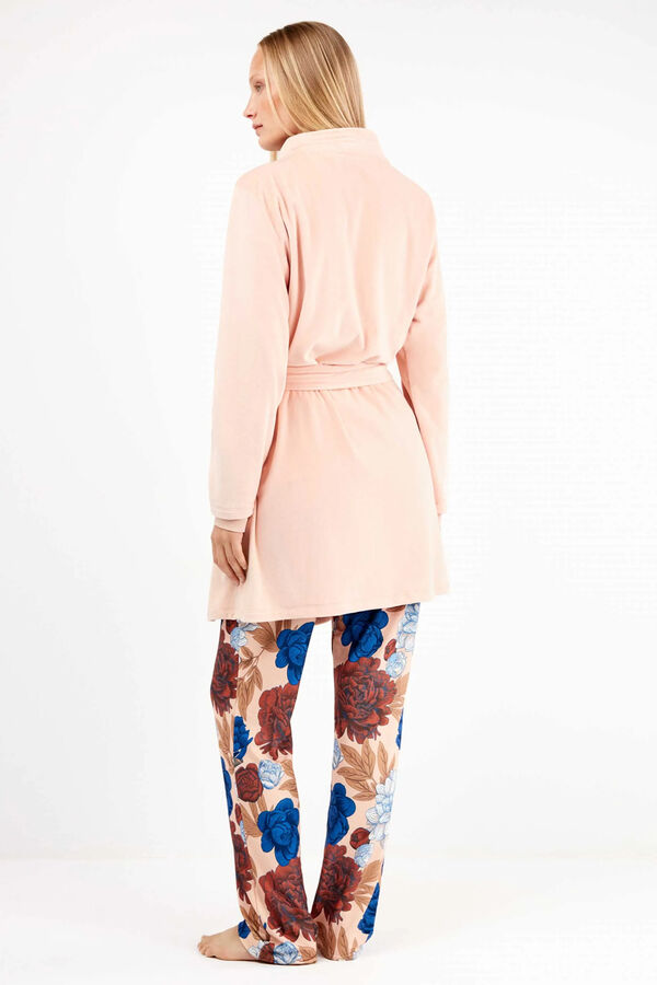 Gisela Bata tejido polar el&aacute;stico rosa