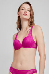 Gisela Sutiã push up roxo rosa