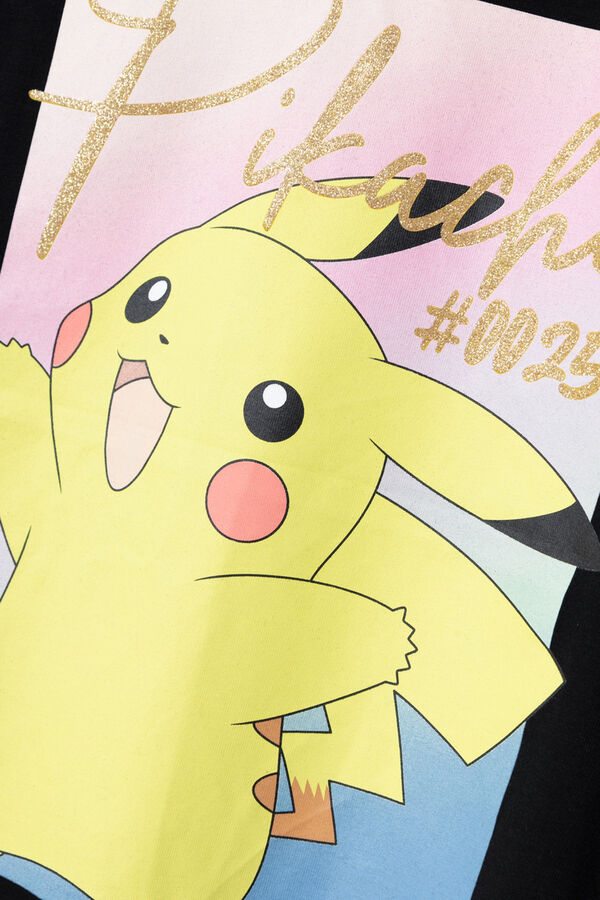 Name it Camiseta Pok&eacute;mon ni&ntilde;a negro