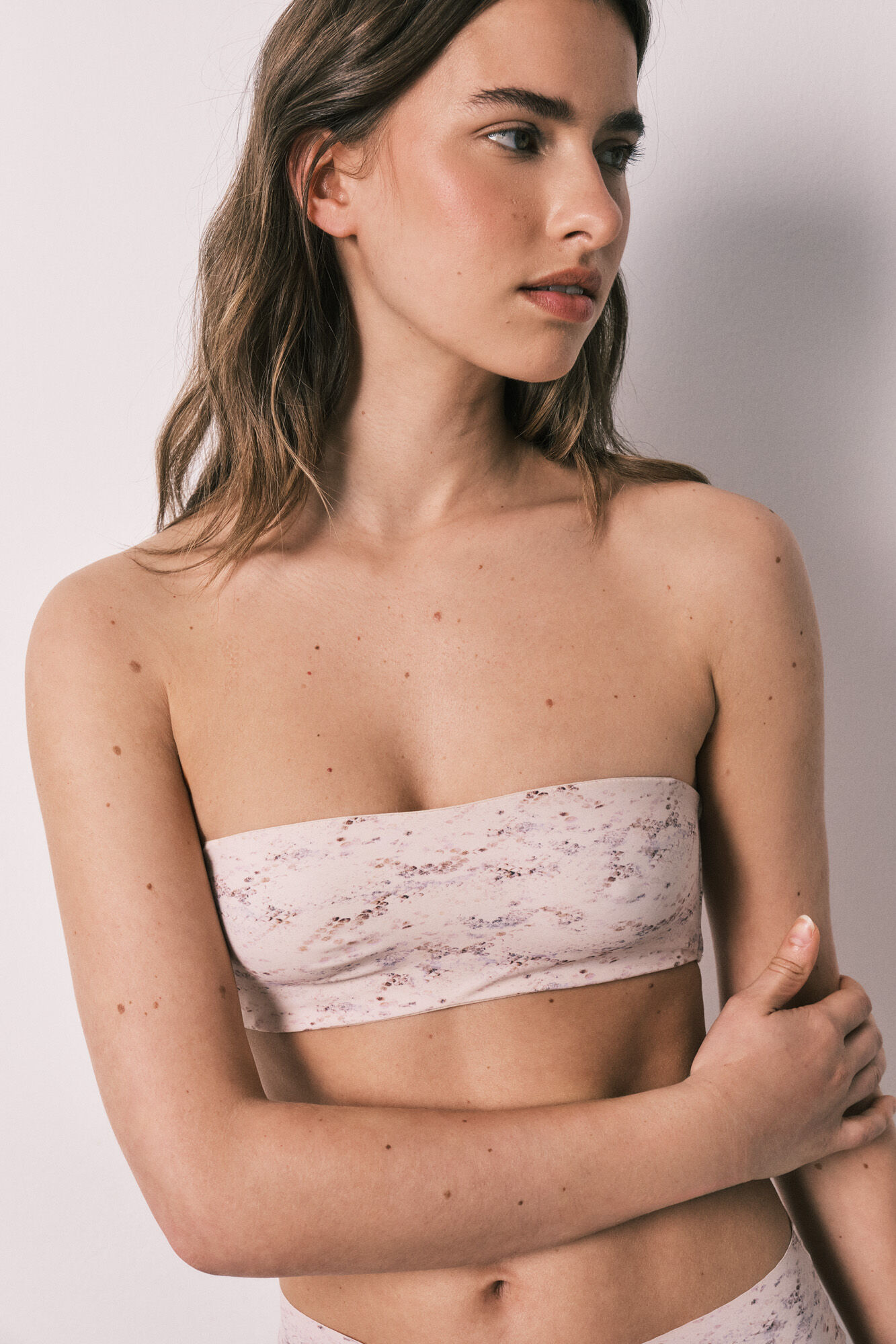 Women'secret Soutien bandeau sem costura estampado serpente