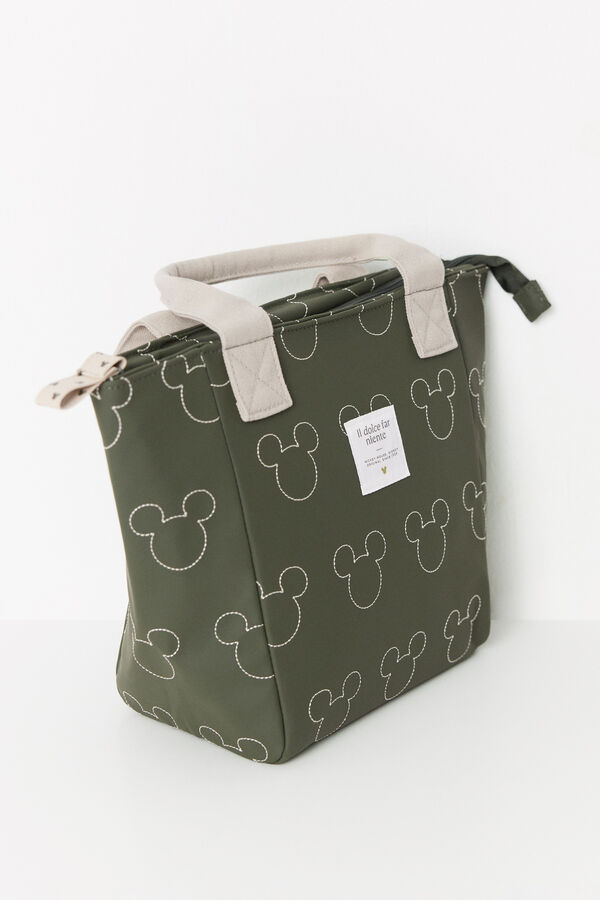 Women'secret Bolsa t&eacute;rmica porta alimentos Mickey Mouse kaki
