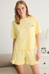 Trendyol Pijama em algod&atilde;o estampado