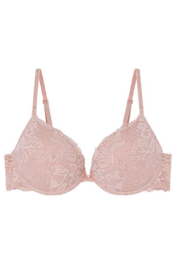 Women'secret GORGEOUS Sujetador push up encaje rosa rosa