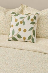 Textura Funda n&oacute;rdica estampada reversible blanco