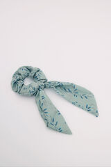 Women'secret El&aacute;stico grande de la&ccedil;o verde estampado