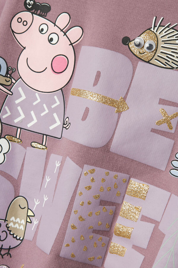 Name it Sudadera niña Peppa Pig morado/lila