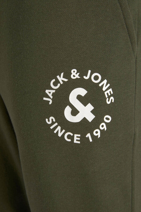 Jack & Jones Cal&ccedil;as de fato de treino logo verde