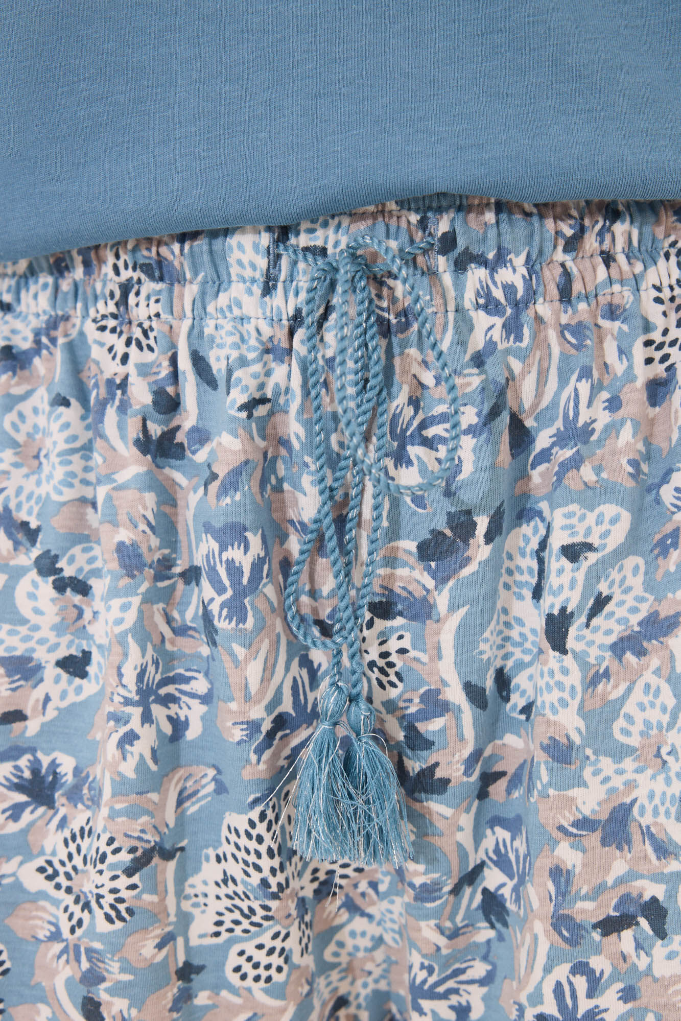 Women'secret Pijama corto 100% algod&oacute;n flores 