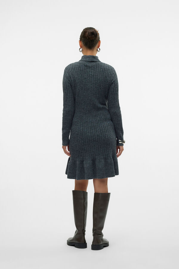 Mamalicious Vestido curto de malha maternity cinzento