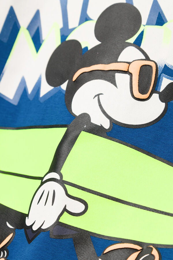 Name it Camiseta de ni&ntilde;o manga corta Mickey Mouse azul