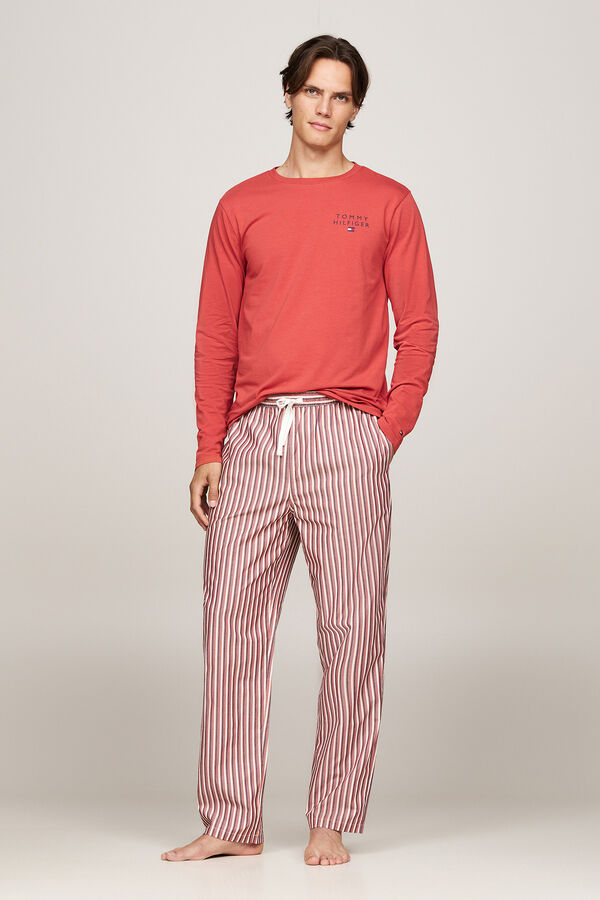 Tommy Jeans Conjunto de pijama manga comprida estampado
