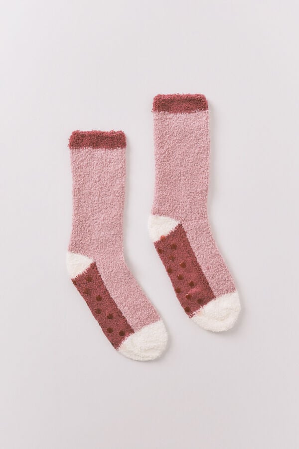 Women'secret Calcetines largos rosa rosa