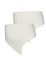 Mamalicious Pack de dos braguitas tanga tiro alto 'maternity' blanco