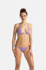 Dorina Top de bikini triangular morado/lila