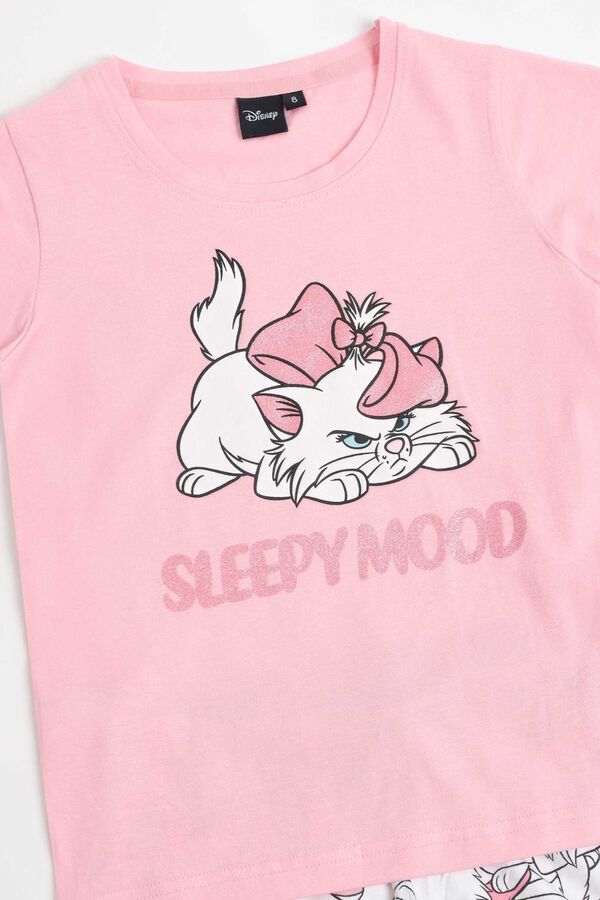 Admas Pijama curto Marie Aristogatos rosa