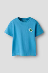 Name it T-shirt manga curta azul