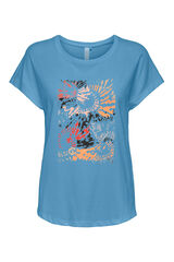 Only Play Camiseta estampada turquesa