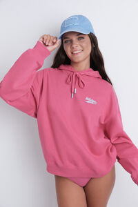 HI&BYE Gorra algod&oacute;n logo bordado azul claro