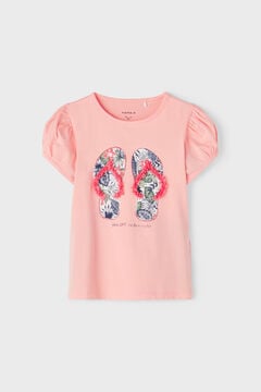 Womensecret Camiseta niña rosa