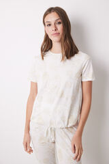 Women'secret Pijama 100% algod&oacute;n Harry Potter marfil