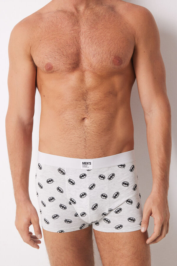 Women'secret Pack 2 calzoncillos b&oacute;xer algod&oacute;n Batman gris