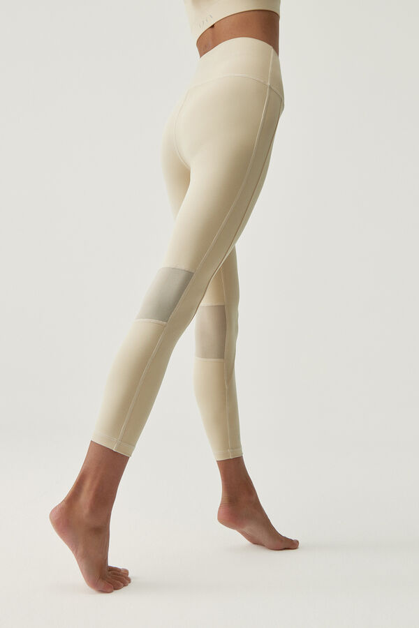 Womensecret Legging Jin Oat Milk  beige