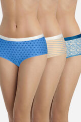 DIM Pack de 3 culottes estampadas estampado