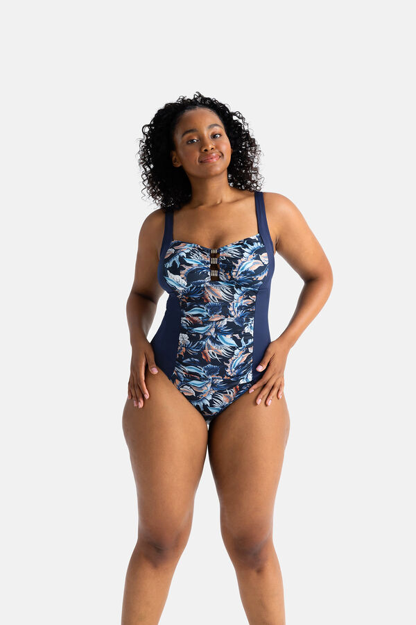 Dorina Ba&ntilde;ador con relleno fino azul