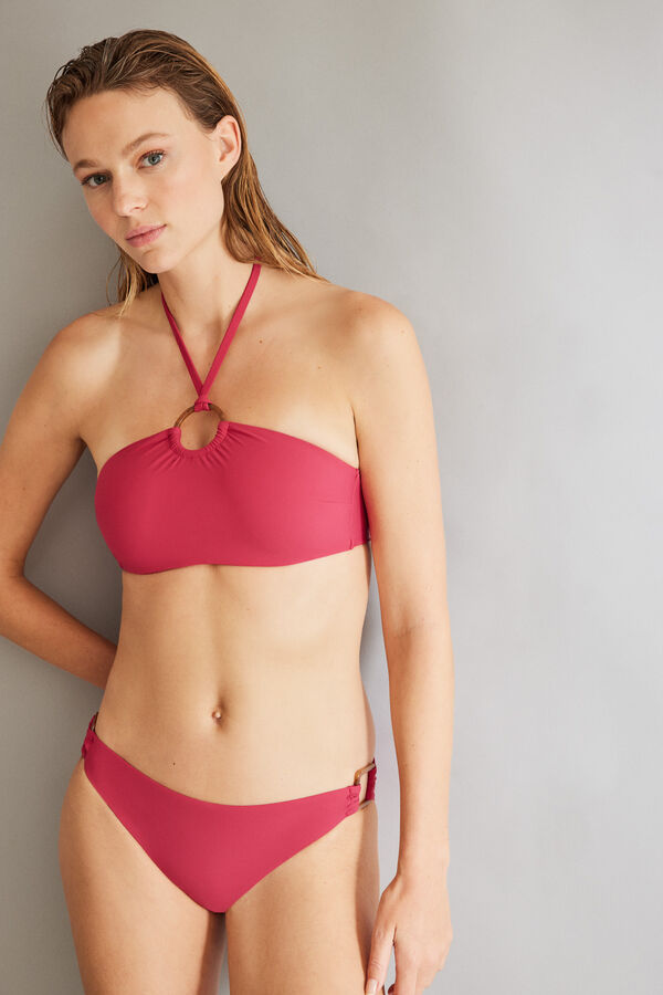 Women'secret Top biqu&iacute;ni bandeau rosa rosa