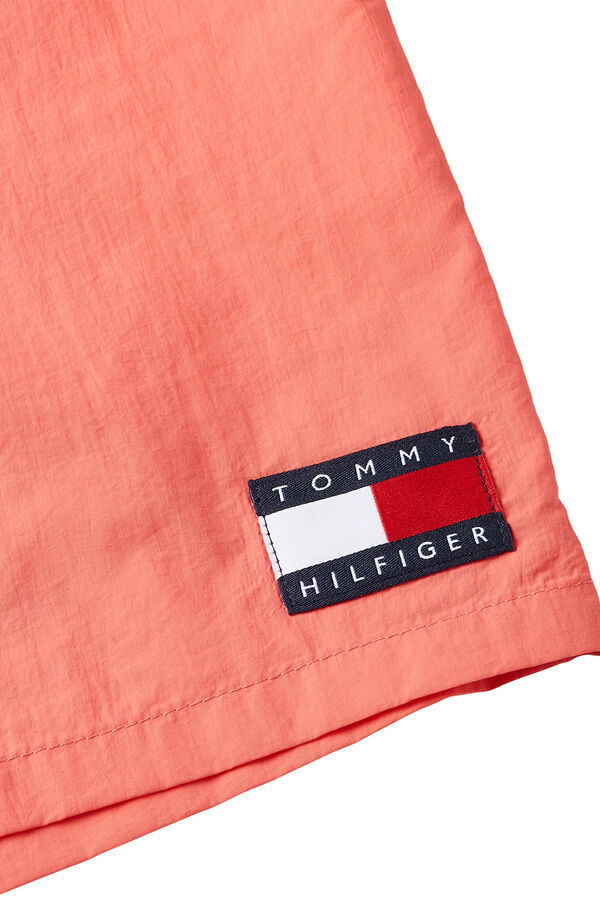 Tommy Jeans Ba&ntilde;ador de medio largo verde