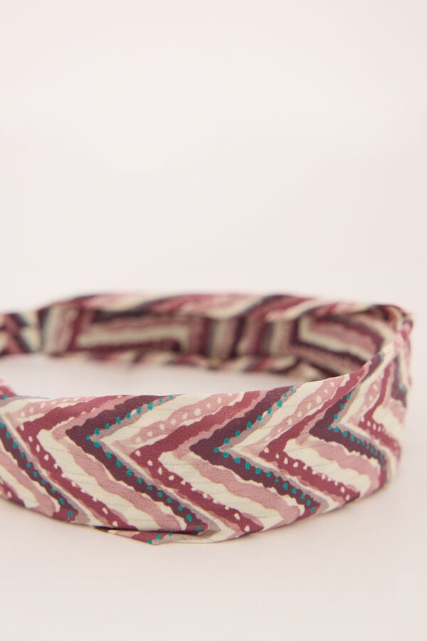 Women'secret Diadema pelo print tribal estampado