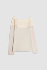 Cotonella Camiseta Cuello Barco Manga Larga beige