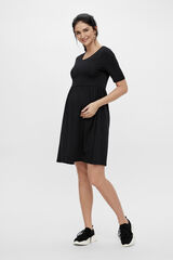 Womensecret Vestido maternity corto negro