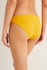 Womensecret Braga bikini detalle ondas amarillo