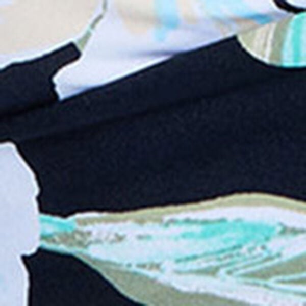 Roxy Top bikini bralette tropical negro