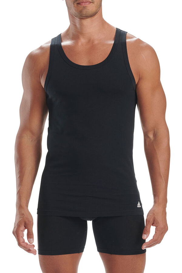 Adidas Pack de 2 camisetas hombre Adidas negro