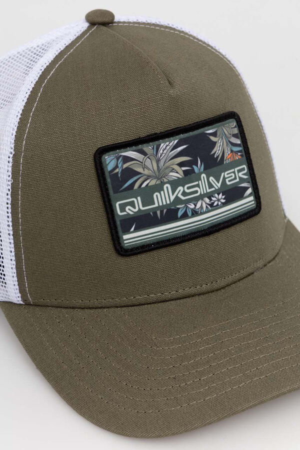 Quiksilver Bon&eacute; Trucker para homem branco