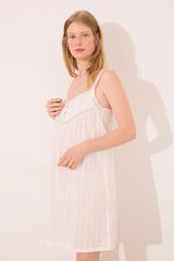 Women'secret Camis&oacute;n "maternity" algod&oacute;n flores rosa