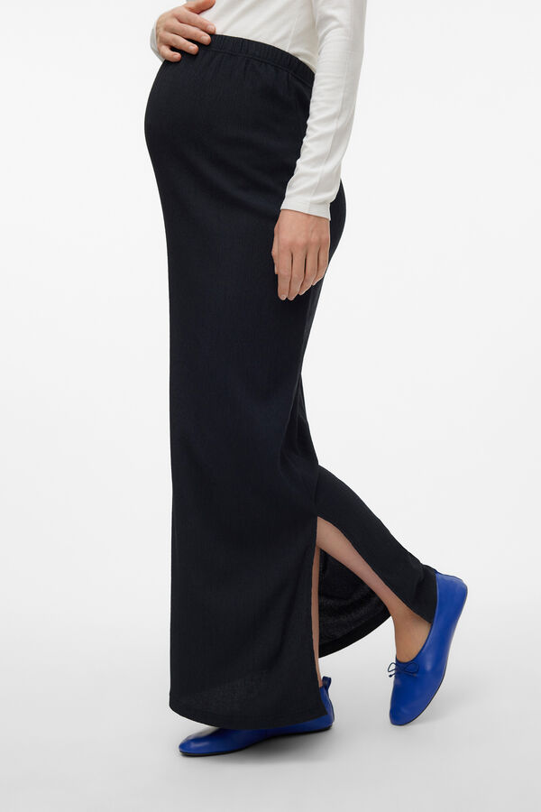 Mamalicious Falda larga maternity negro